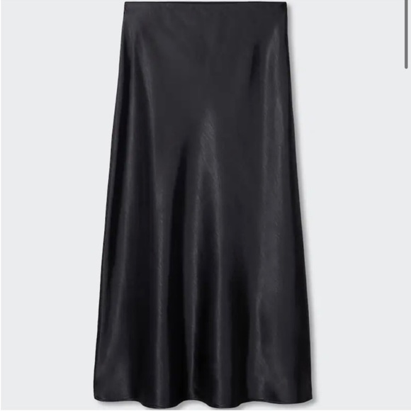 Mango Dresses & Skirts - Mango satin long skirt
